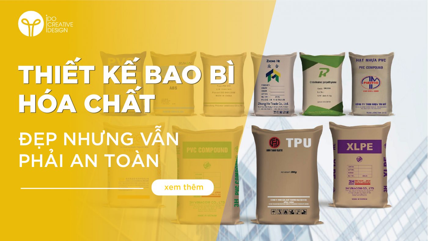 Thiết kế bao bì hóa chất đẹp và an toàn