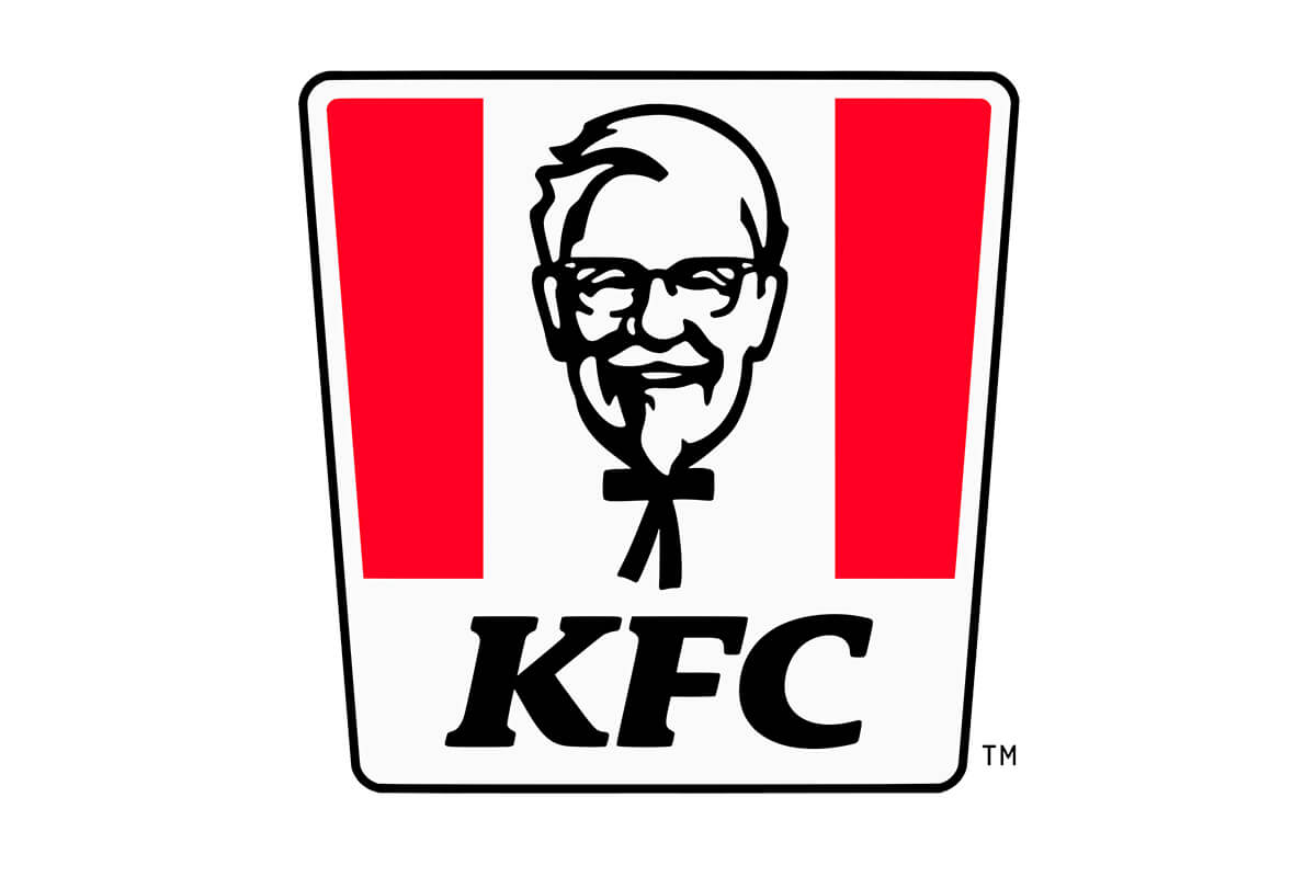 Logo KFC thể hiện sự chân thành