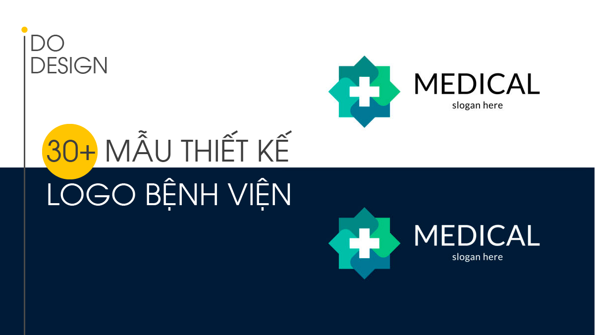 30 mẫu thiết kế logo bệnh viện và phòng khám
