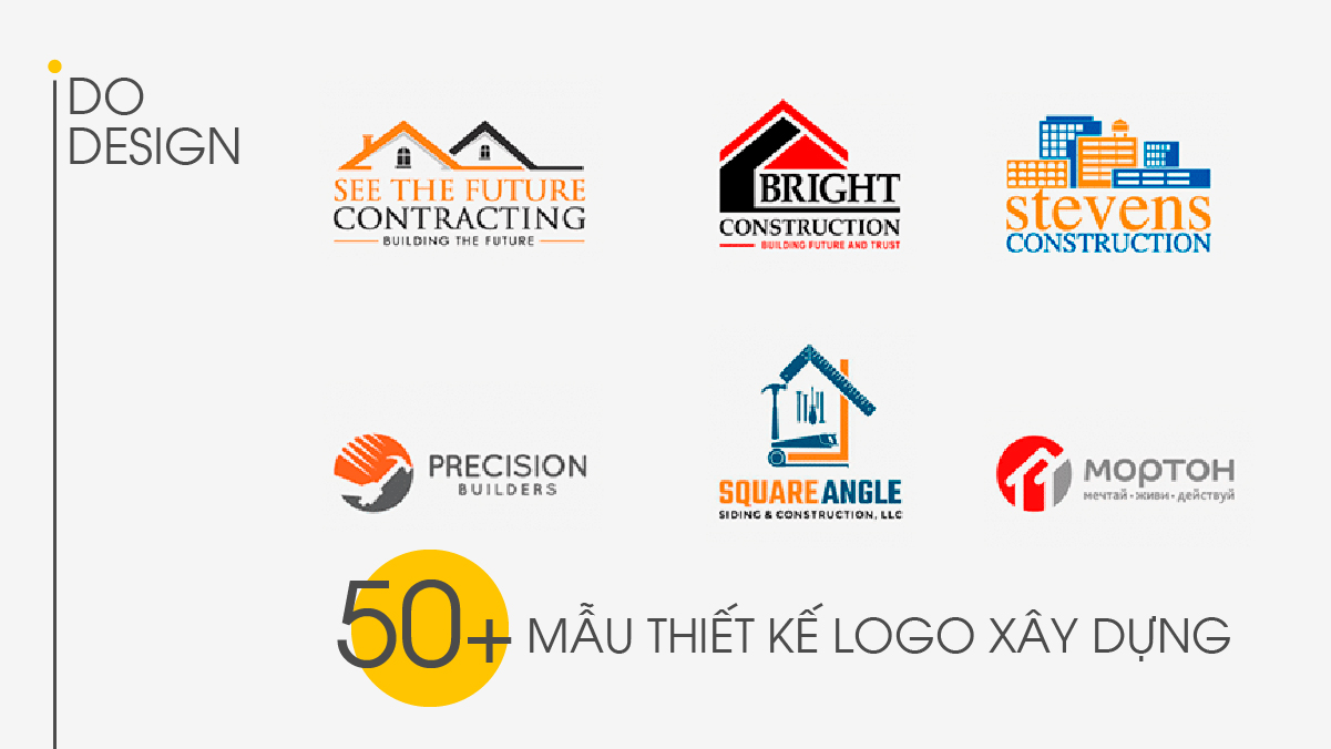50+ thiết kế logo xây dựng đẹp nhất được yêu thích 2023