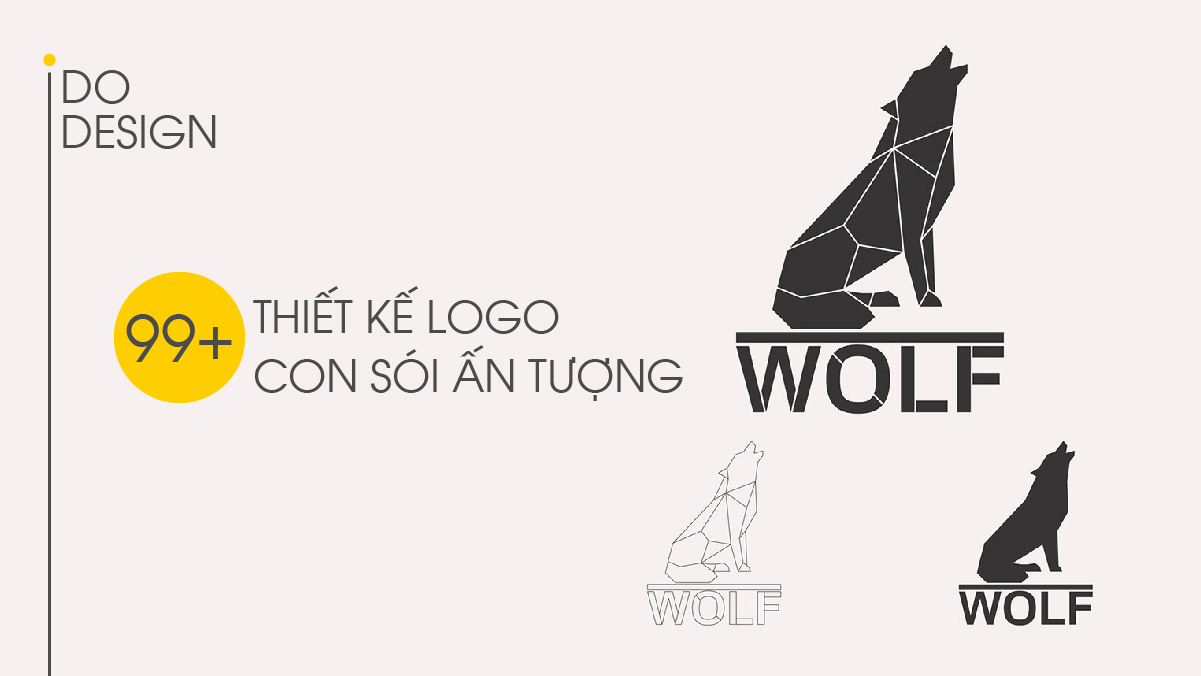 99+ mẫu thiết kế logo con sói ấn tượng, mạnh mẽ