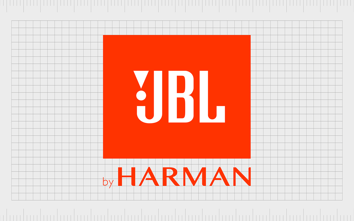 Logo màu cam của JBL đi theo xu hướng tối giản, sang trọng