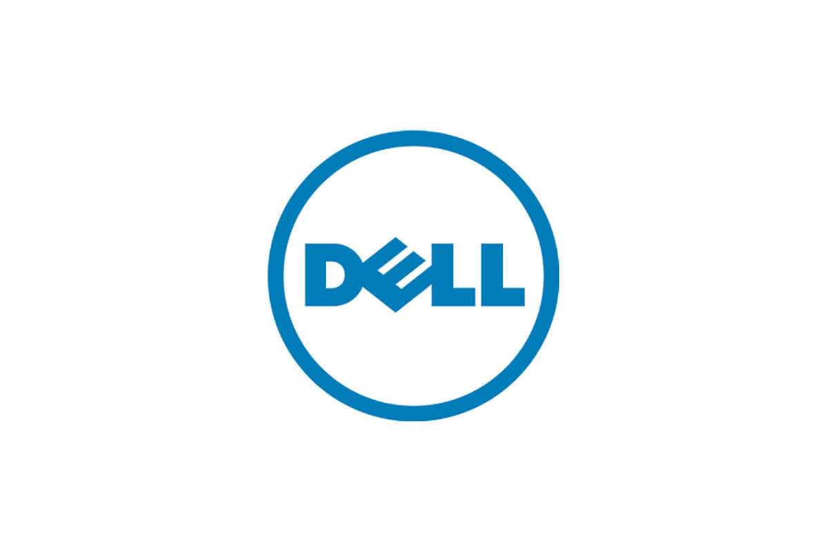 Logo màu xanh dương Dell tượng trưng cho độ tin cậy và mục tiêu của hãng