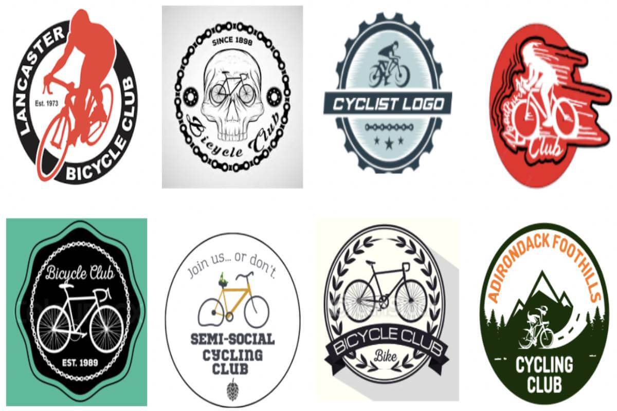 Logo xe đạp thể hiện tốc độ, bản chất của doanh nghiệp