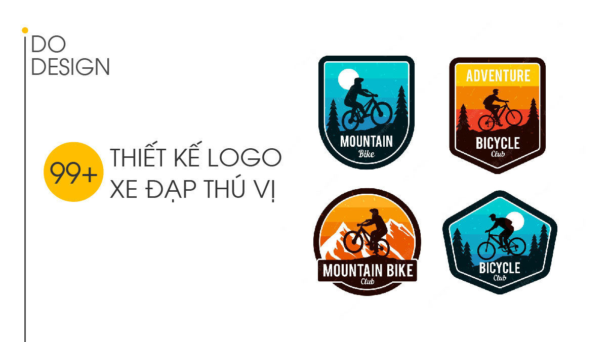 99+ ý tưởng thiết kế logo xe đạp thú vị, thân quen