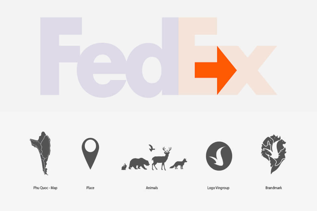 Logo âm bản của Fedex mang sự độc đáo, sáng tạo