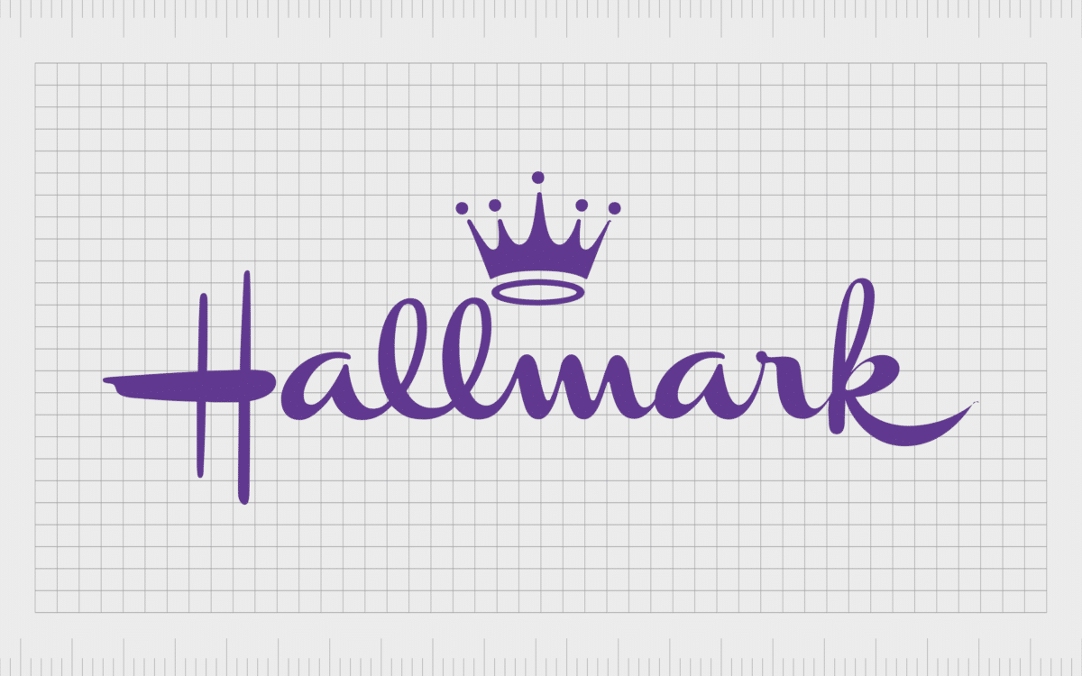 Logo màu tím Hallmark tượng trưng cho sự quý phái, sang trọng