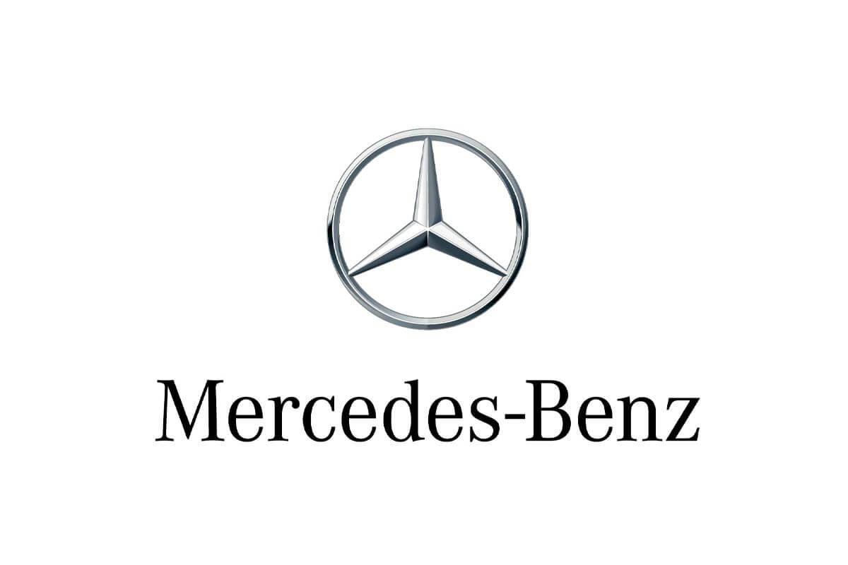 Logo màu xám Mercedes Benz mang đẳng cấp và tính chuyên nghiệp của thương hiệu