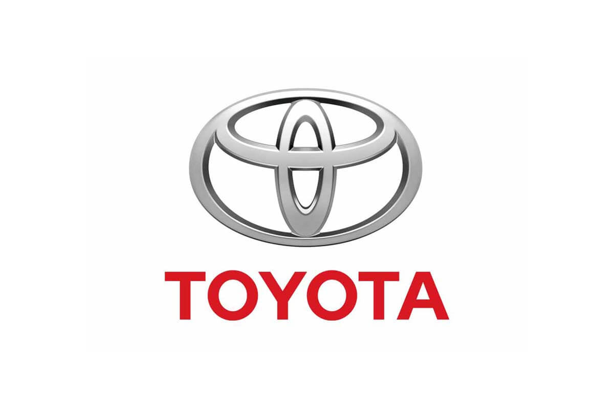 Logo màu xám của Toyota đại diện cho tầm nhìn và định hướng của thương hiệu