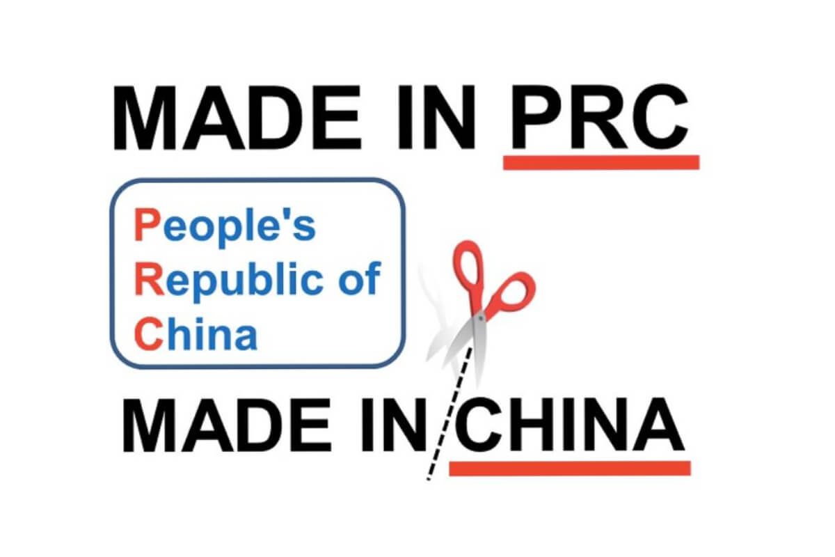 PRC được viết tắt từ People’s Republic of China