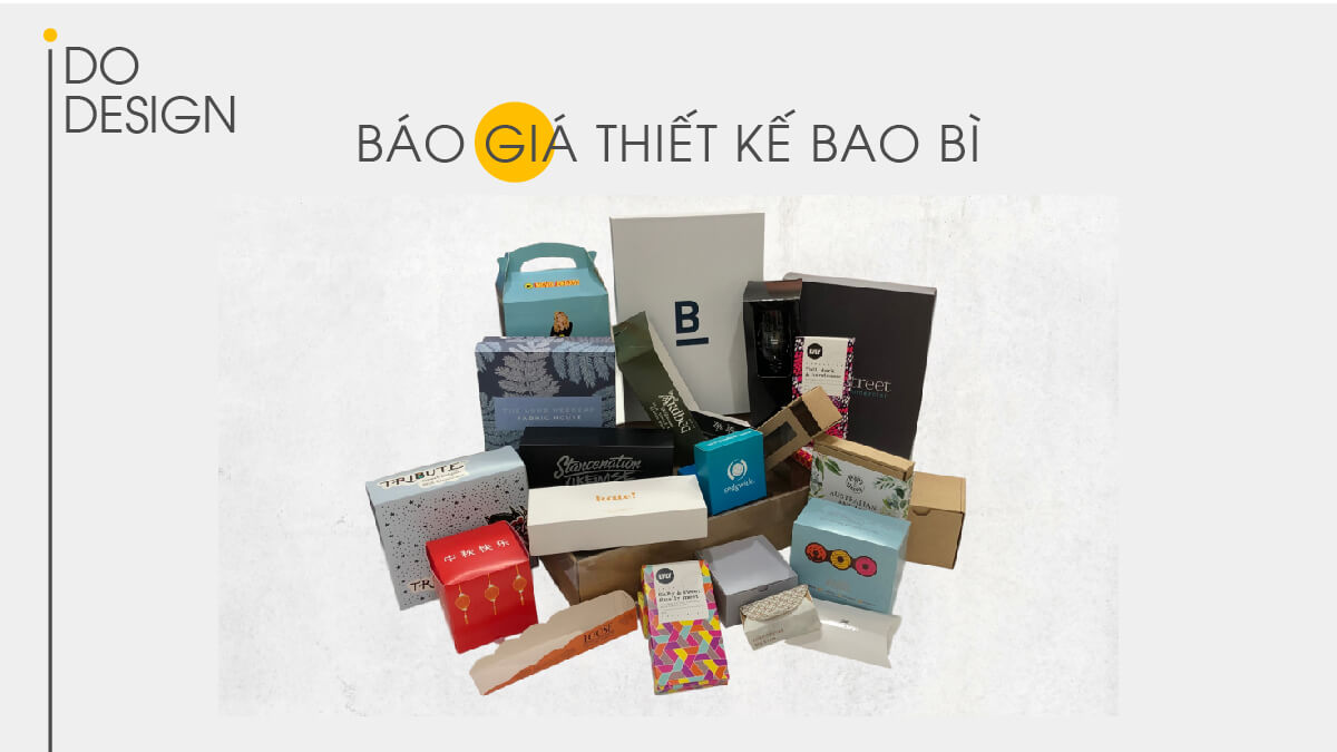 Bảng báo giá thiết kế bao bì