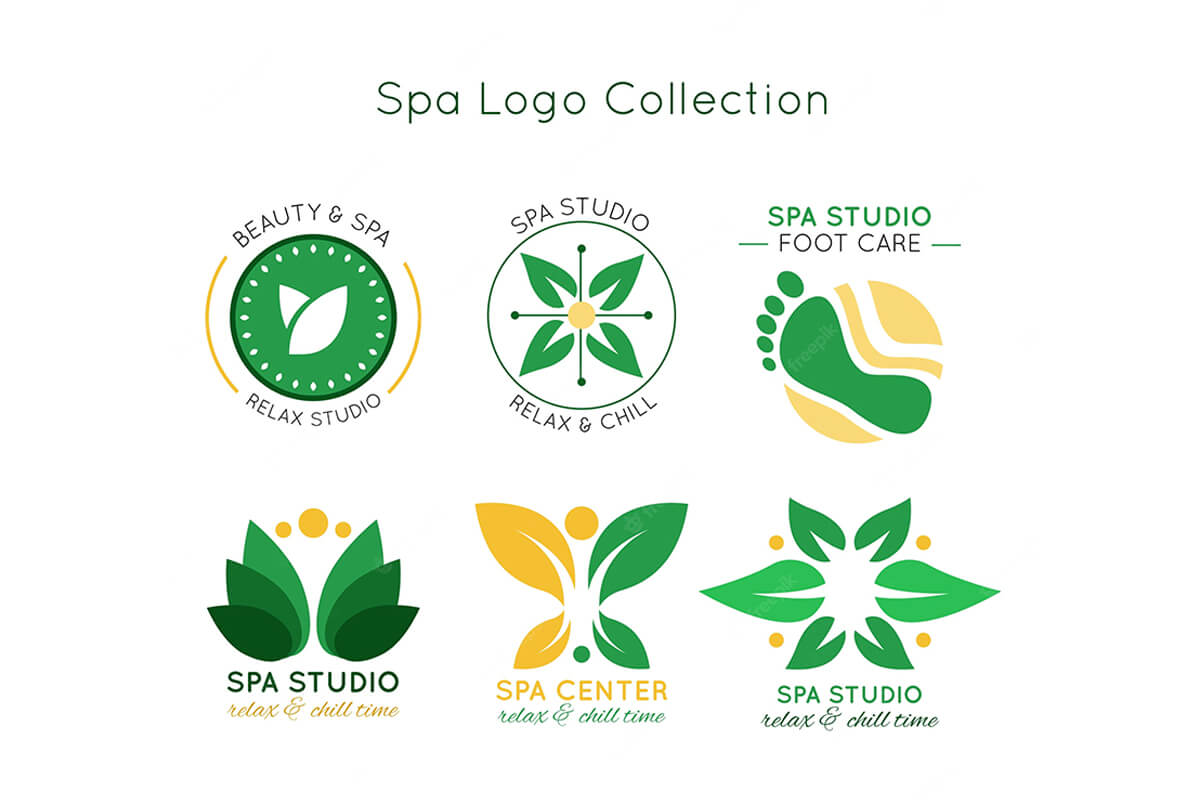 Logo spa tự nhiên, hài hòa thu hút đông đảo khách hàng