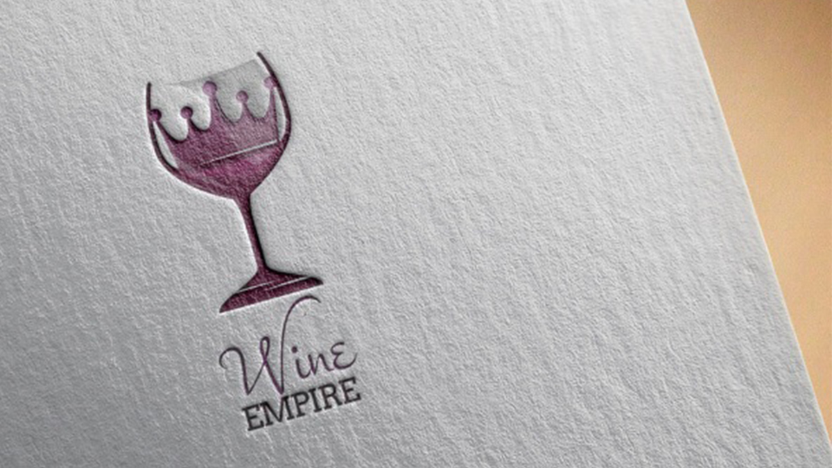 Mẫu thiết kế logo rượu vang đẳng cấp