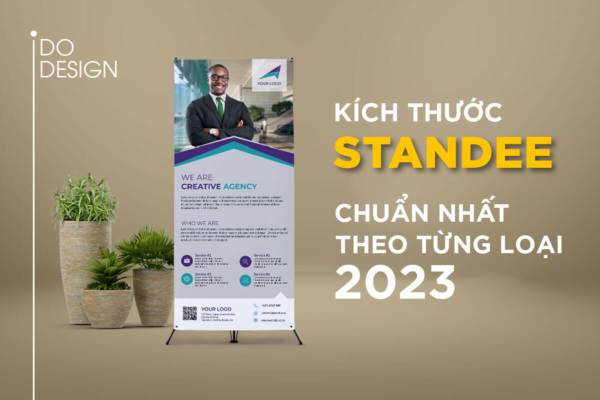 Kích thước standee chuẩn nhất theo từng loại