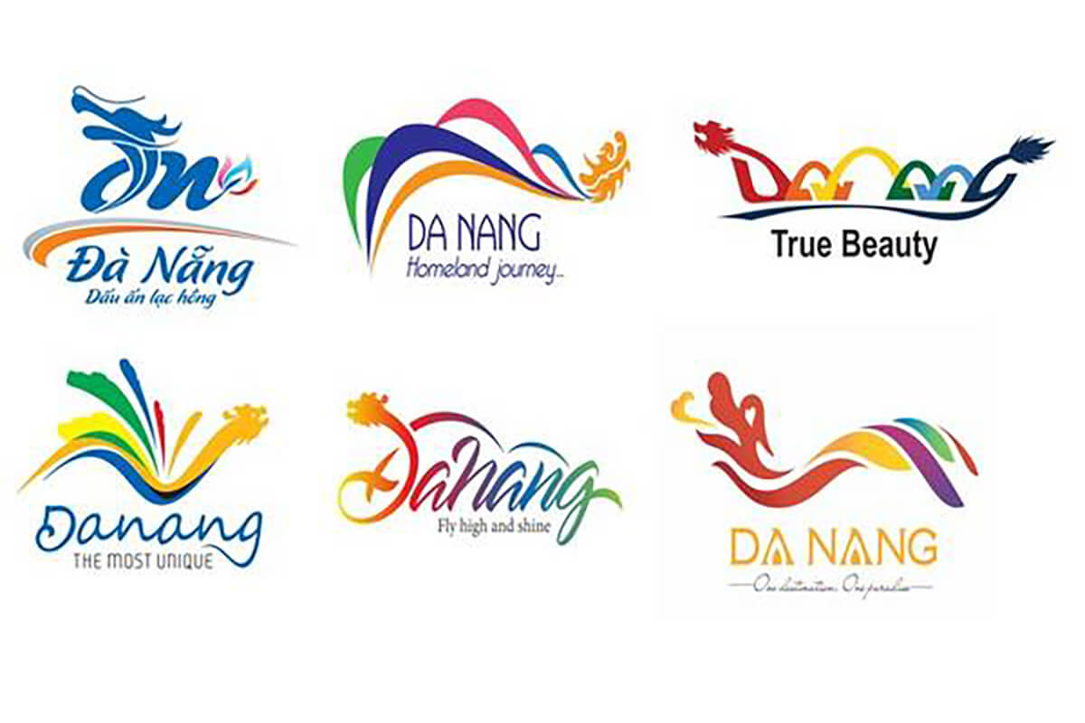 Mẫu logo du lịch Đà Nẵng đẹp, thú vị