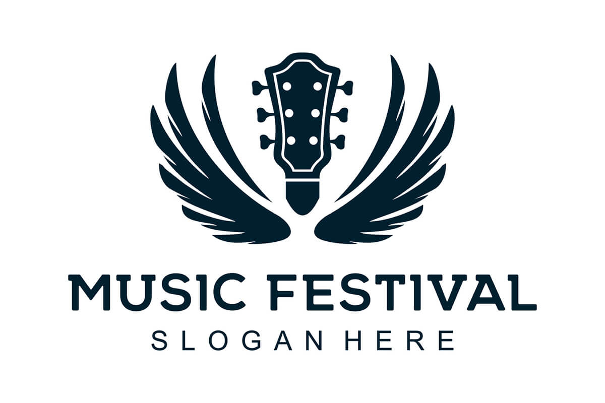 Mẫu logo du lịch Festival đặc sắc