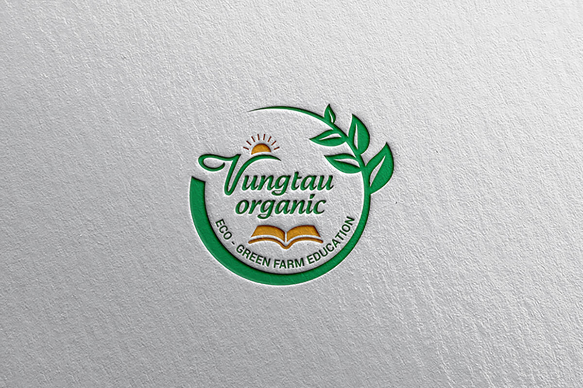 Mẫu logo du lịch Bà Rịa Vũng Tàu quảng bá nghỉ dưỡng