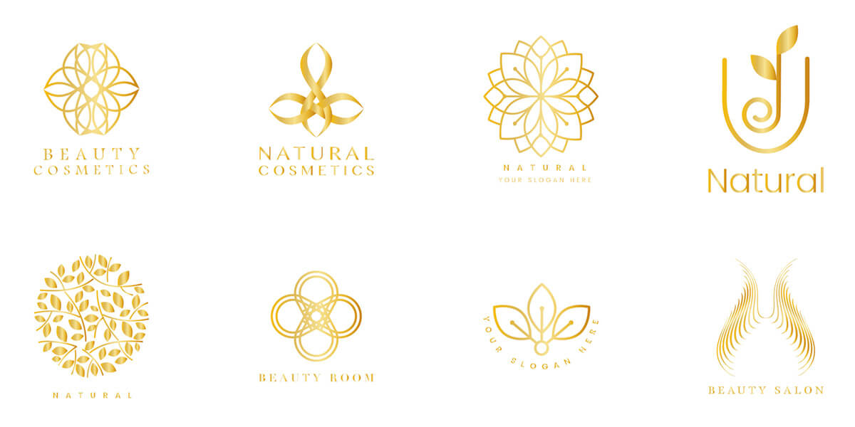 Những mẫu logo hình hoa nữ tính