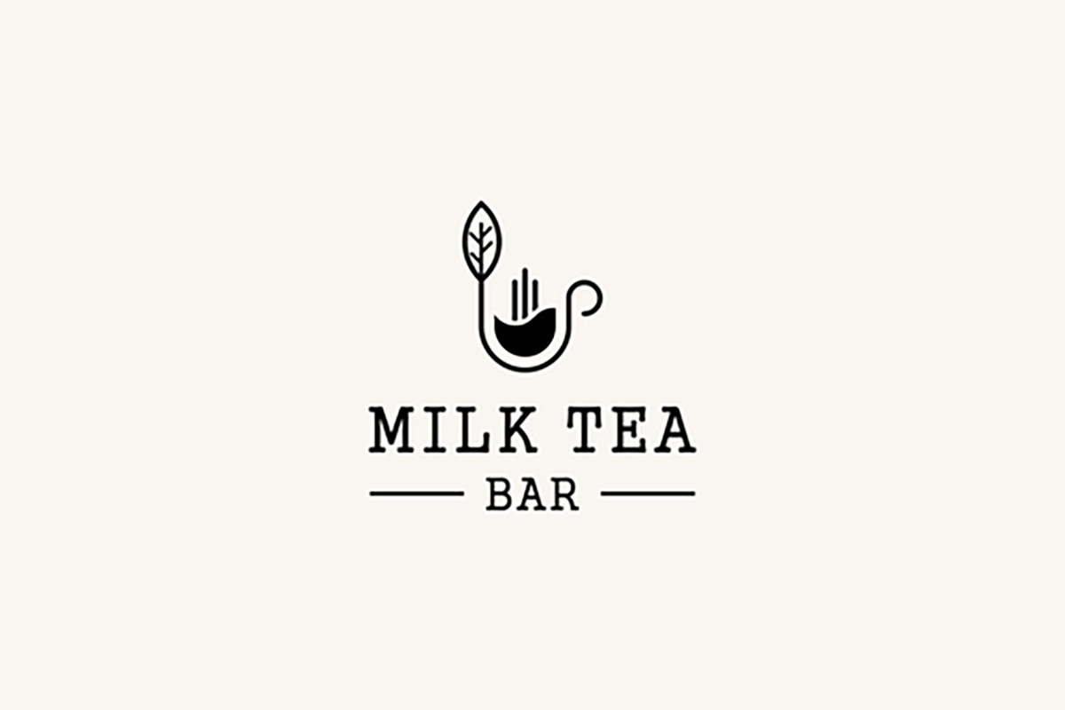 Mẫu thiết kế logo cafe trà sữa