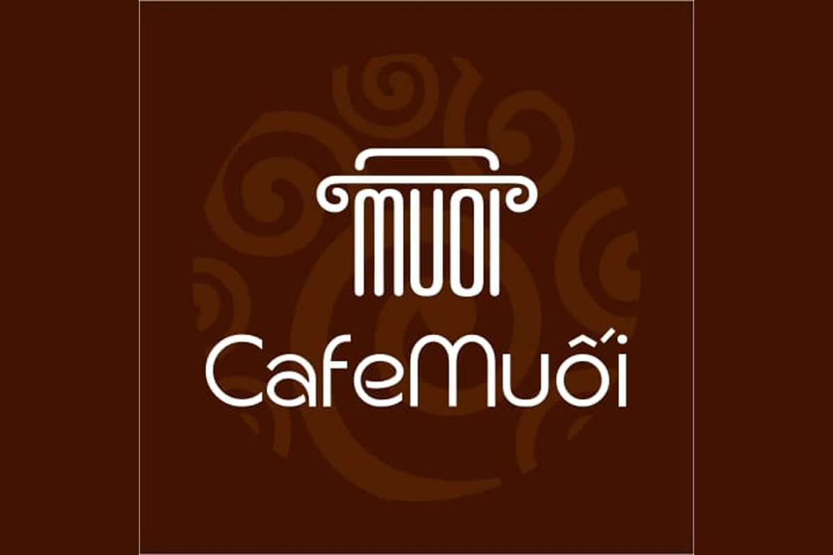 Mẫu logo cà phê muối