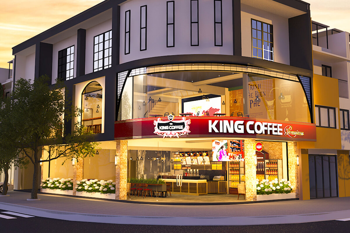 King Coffee với các mô hình nhượng quyền hấp dẫn dành cho các chủ đầu tư