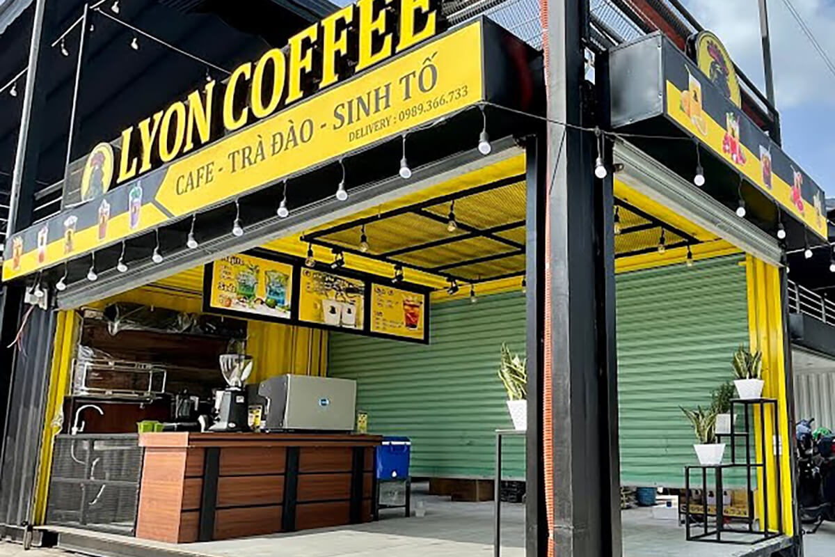 Nhượng quyền Cafe Lyon sinh lời cao, chi phí thấp
