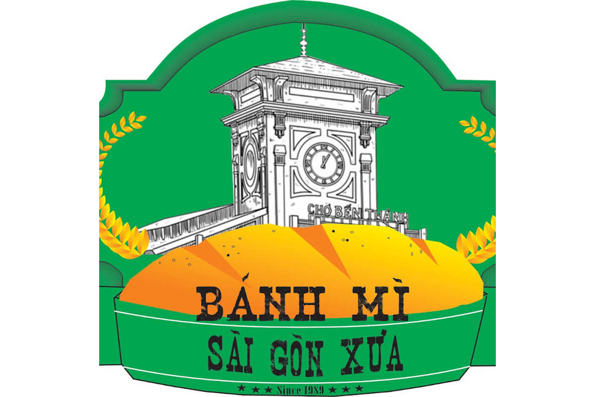 Mẫu logo bánh mì Sài Gòn Xưa