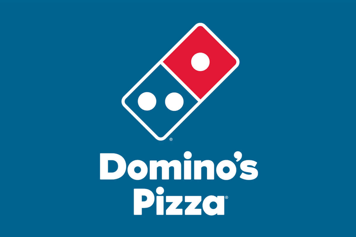 Logo Domino's Pizza để lại ấn tượng mạnh mẽ