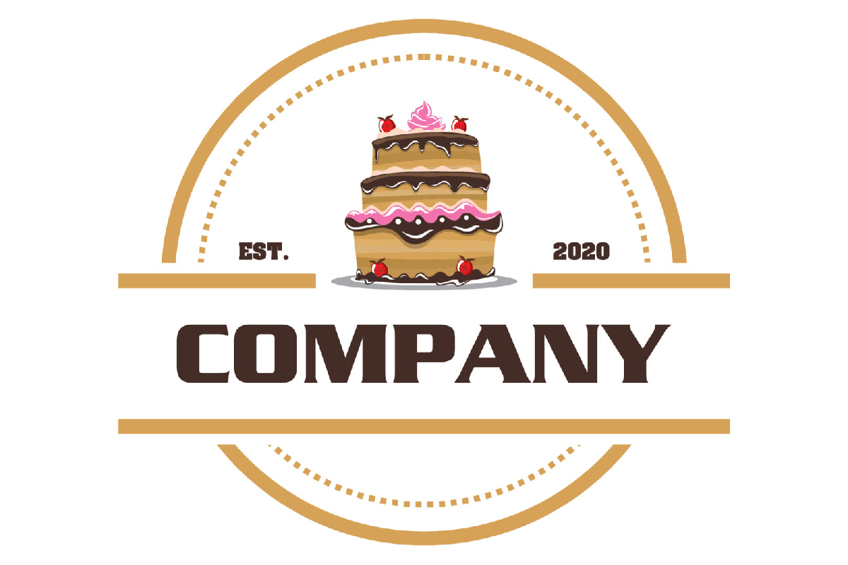 Logo tiệm bánh chuyên nghiệp, thời thượng